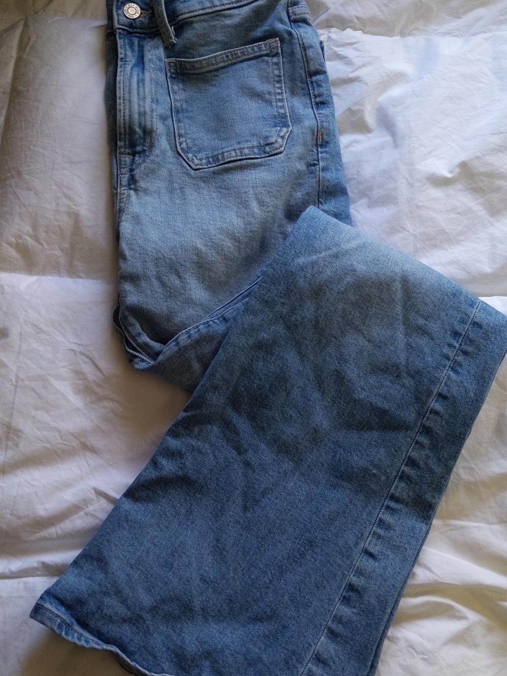 GAP Light Blue Wide Leg Jeans
